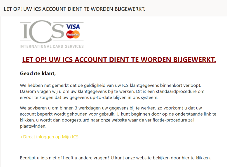 Laat je door phishing niet aan de haak slaan; gebruik onze tips! 1